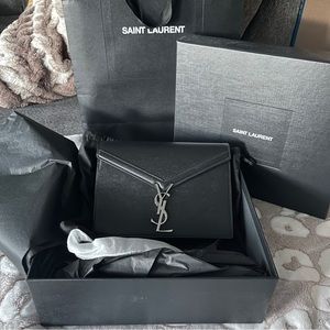 Saint Laurent Cassandra Medium Shoulder Bag